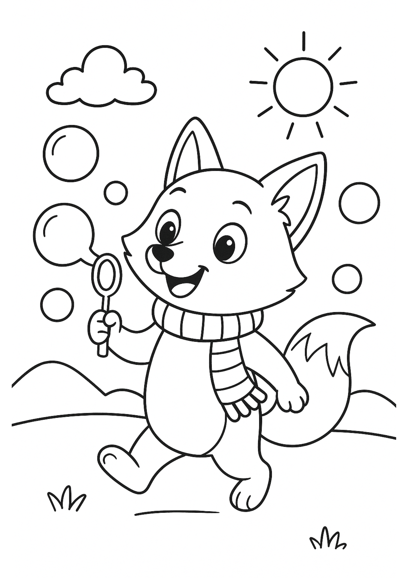 Printable Animal Kingdom Coloring Book PDF - Image 3