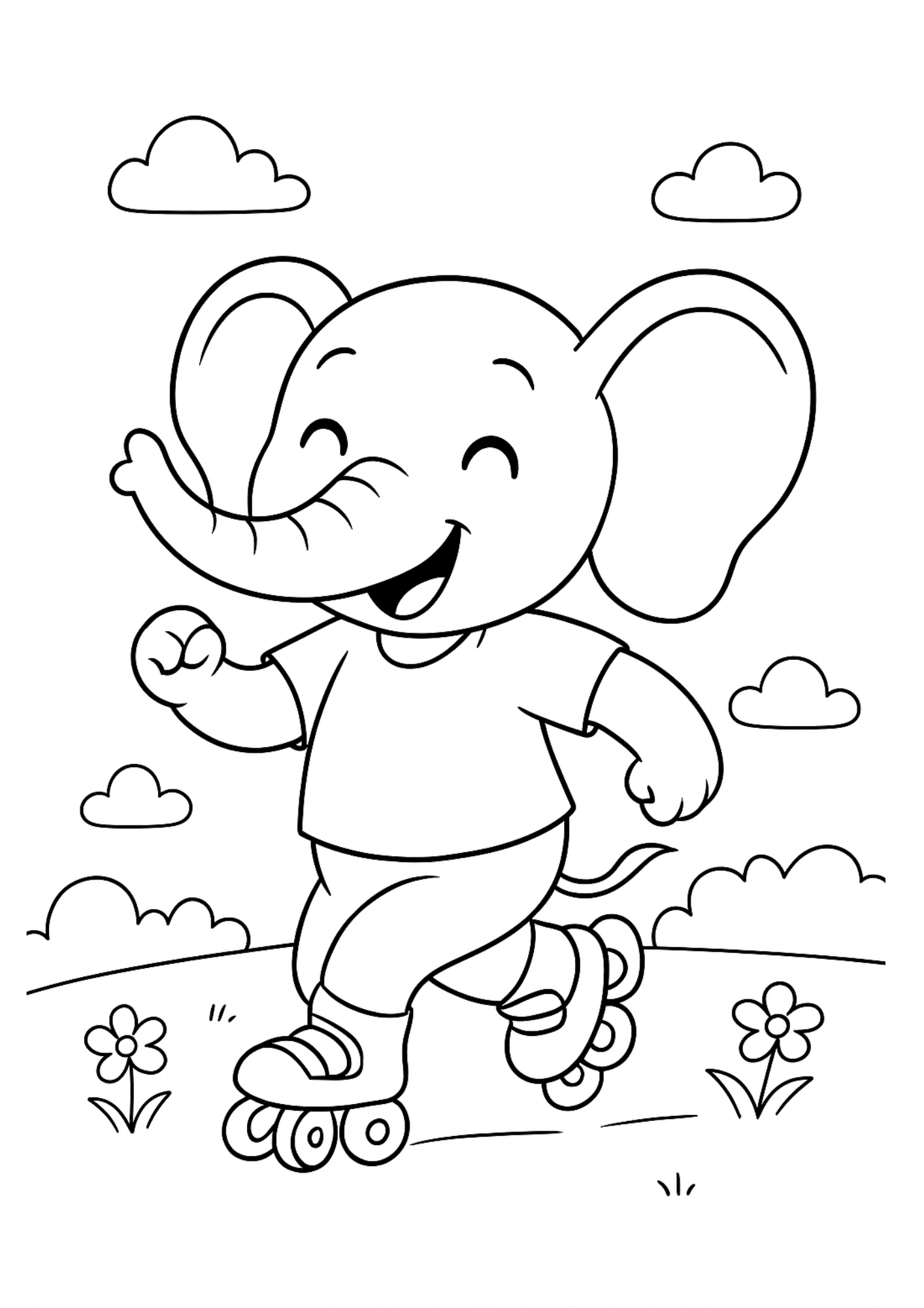 Printable Animal Kingdom Coloring Book PDF - Image 2